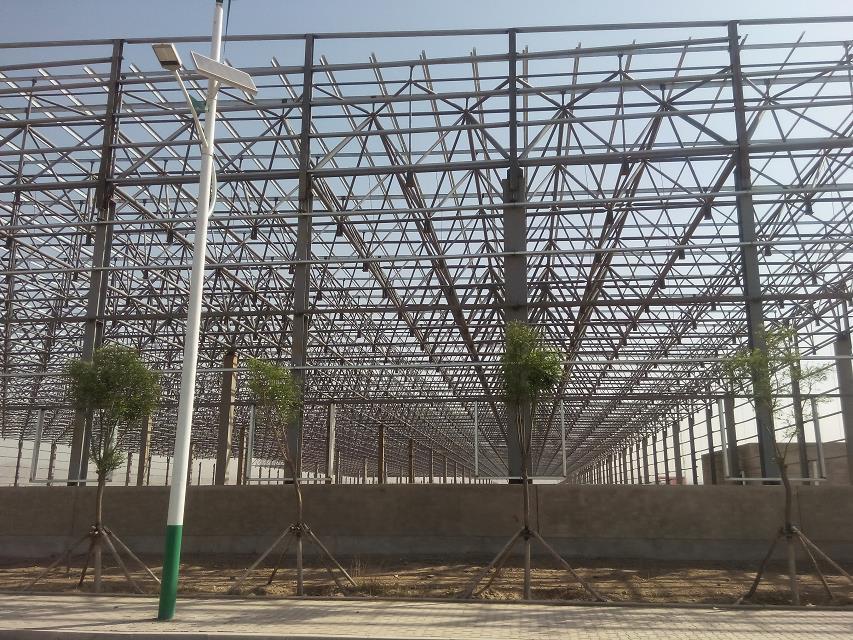 安顺汽车工业厂房网架